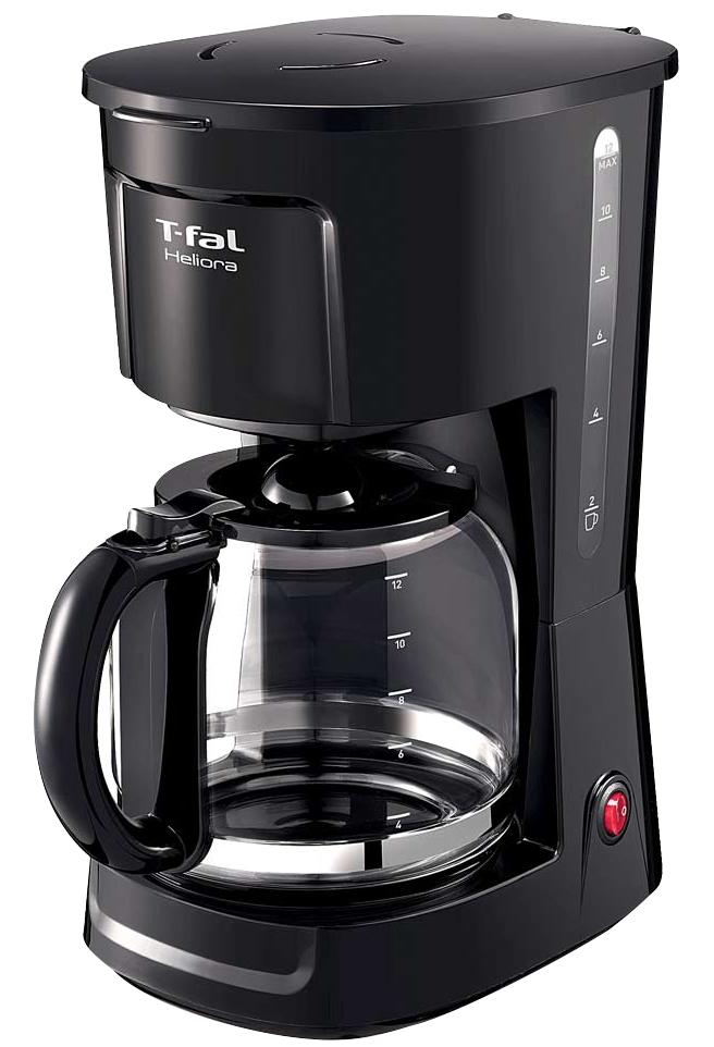 imagen de Cafetera T-fal cm1408mx goteo 12tazas negro filtro permanente 800w